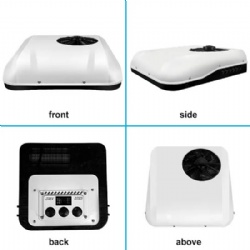 12V 24V Rooftop Integrated Parking Air Conditioner for RV Truck Van Construction Vehicle