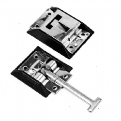 T Style Holdback Hook Door Retainer Latch Catch Stainless Steel Door Holder for Camper RV Van Trailer Truck