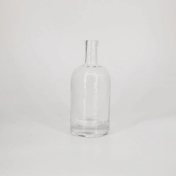 Alphabet Brandy Glass Alcohol Bottle