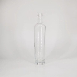 High White Vodka Glass Bottle