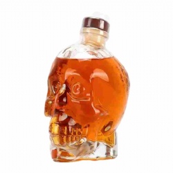 Crystal Skull Vodka Bottle